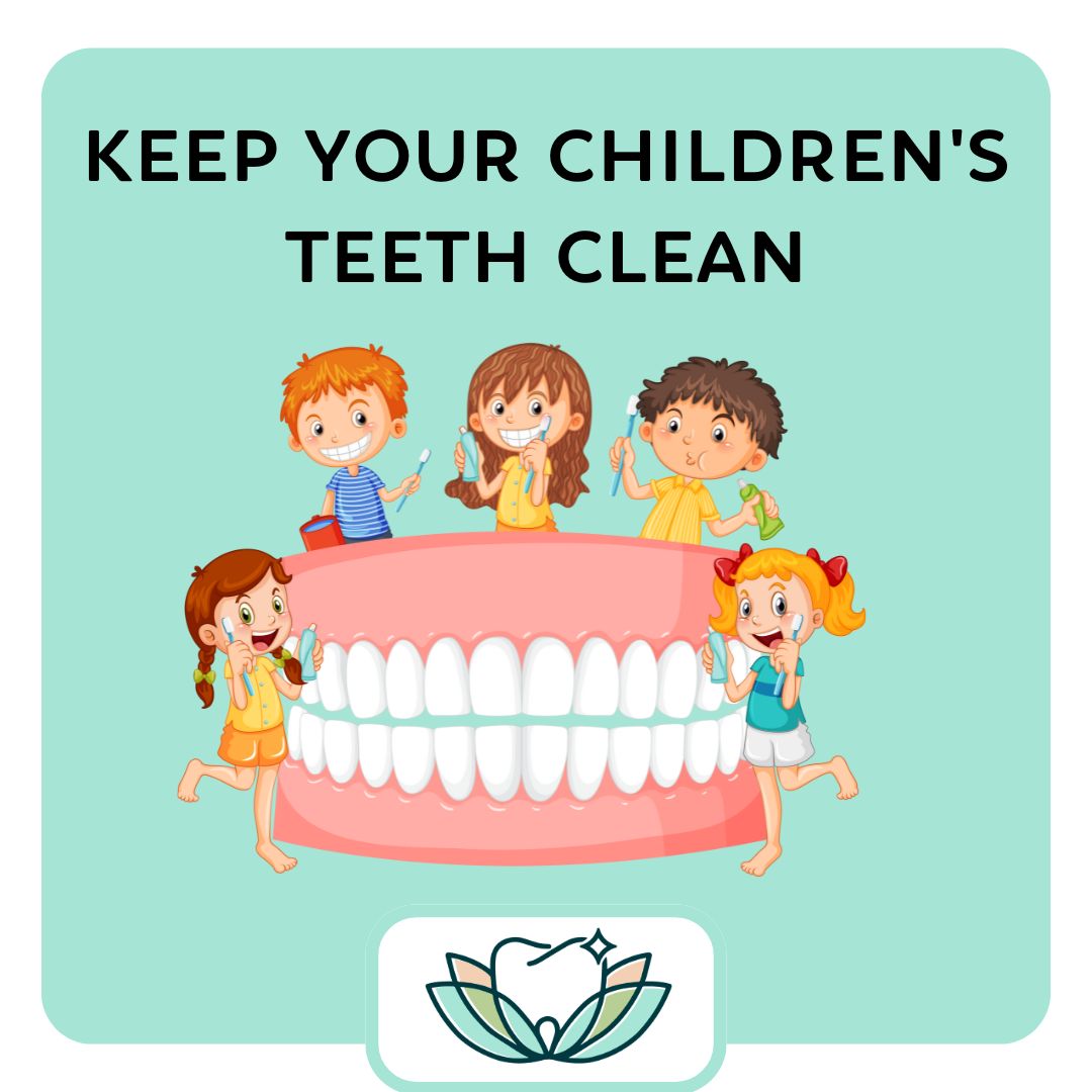 keep your childrens teeth clean